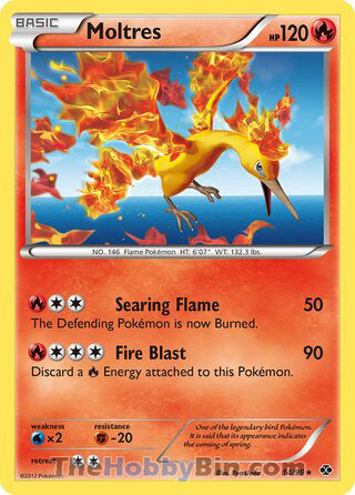 Moltres Next Destinies Holo Rare #14/99