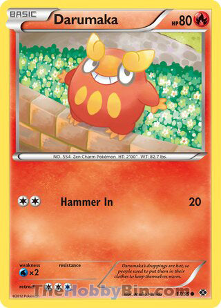 Darumaka #17/99 Common - Next Destinies Pokemon card