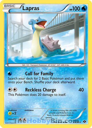 Lapras Next Destinies Rare #25/99