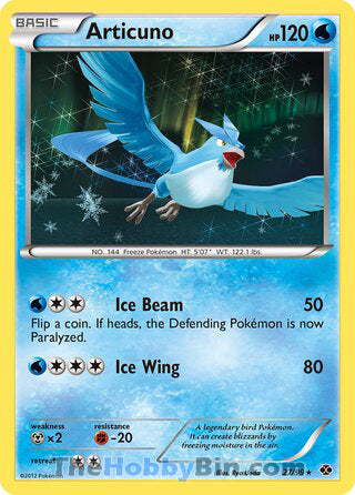 0027 Articuno Holo Rare Next Destinies
