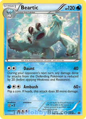 0037 Beartic Rare Next Destinies