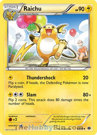 Raichu #40/99 Uncommon - Next Destinies Pokemon card