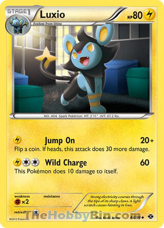 Luxio Next Destinies Uncommon #44/99