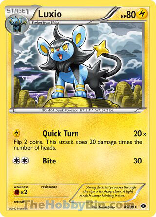 Luxio Next Destinies Uncommon #45/99