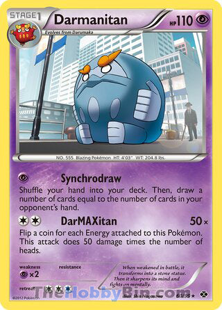 0060 Darmanitan Rare Next Destinies