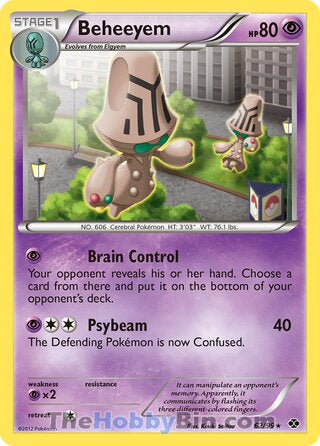 0062 Beheeyem Rare Next Destinies