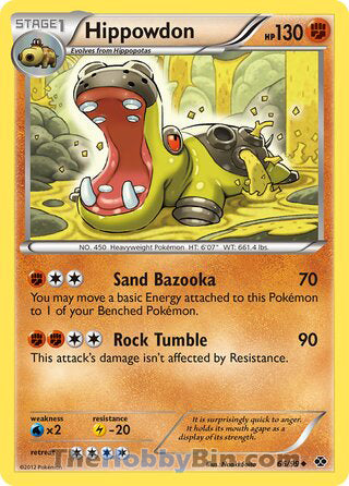 Hippowdon #66/99 Uncommon - Next Destinies Pokemon card