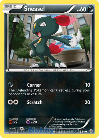 Sneasel Next Destinies Common #69/99