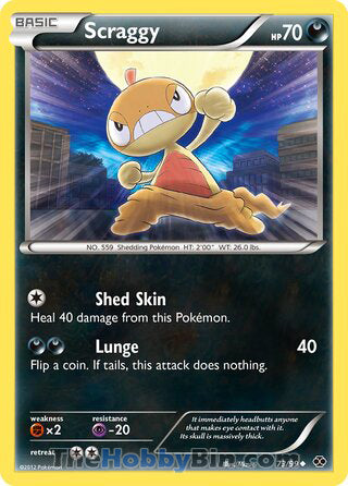 0073 Scraggy Uncommon Next Destinies