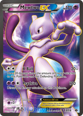 Mewtwo EX Next Destinies Ultra Rare #98/99