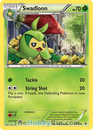 Swadloon Noble Victories Uncommon #2/101