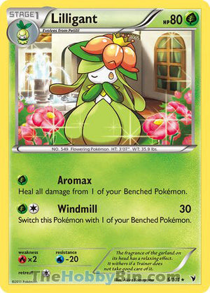 0005 Lilligant Rare Noble Victories