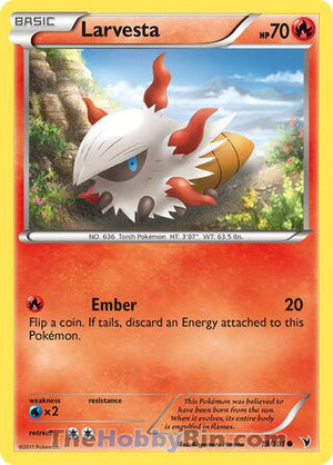 0019 Larvesta Common Noble Victories