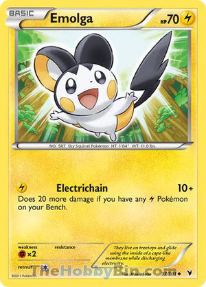 0037 Emolga Uncommon Noble Victories