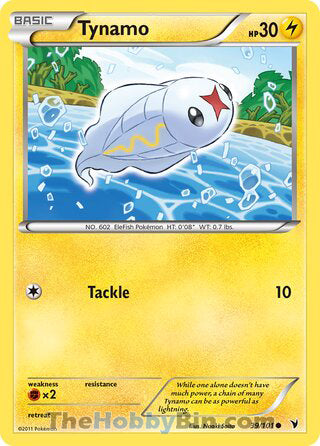 Tynamo #39/101 Common - Noble Victories Pokemon card