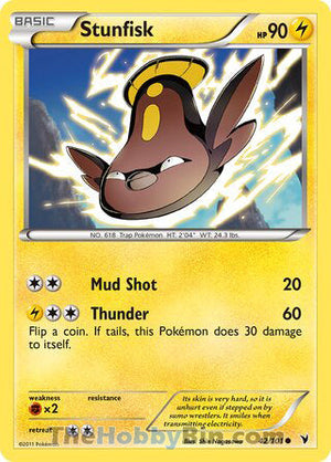 0042 Stunfisk Common Noble Victories