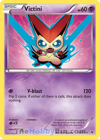 Victini Noble Victories Rare #43/101