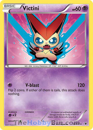 0043 Victini Rare Noble Victories