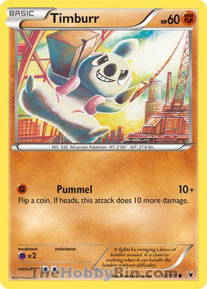0062 Timburr Common Noble Victories