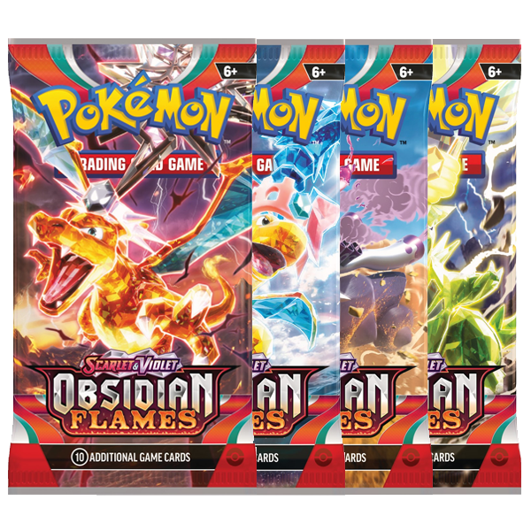 Obsidian Flames Booster Pack - Obsidian Flames sealed product