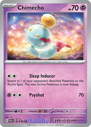 0030 Chimecho Common Paldean Fates