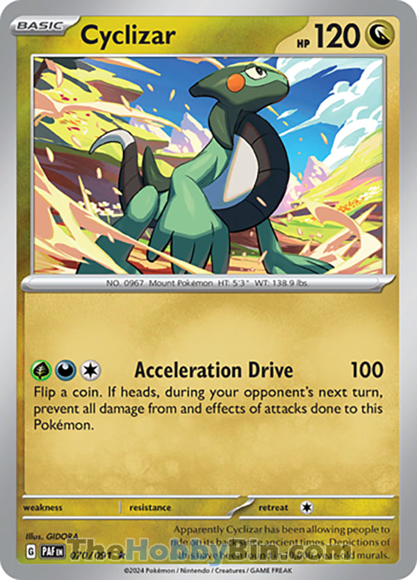 Cyclizar #070/091 Rare - Paldean Fates Pokemon card