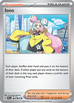 0080 Iono Uncommon Paldean Fates