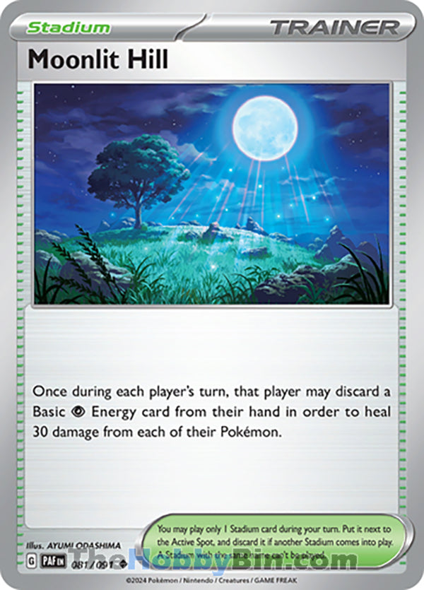 0081 Moonlit Hill Uncommon Paldean Fates