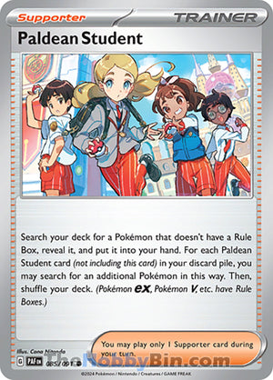 0085 Paldean Student Common Paldean Fates
