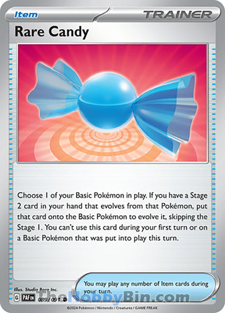 Rare Candy Paldean Fates Uncommon #089/091