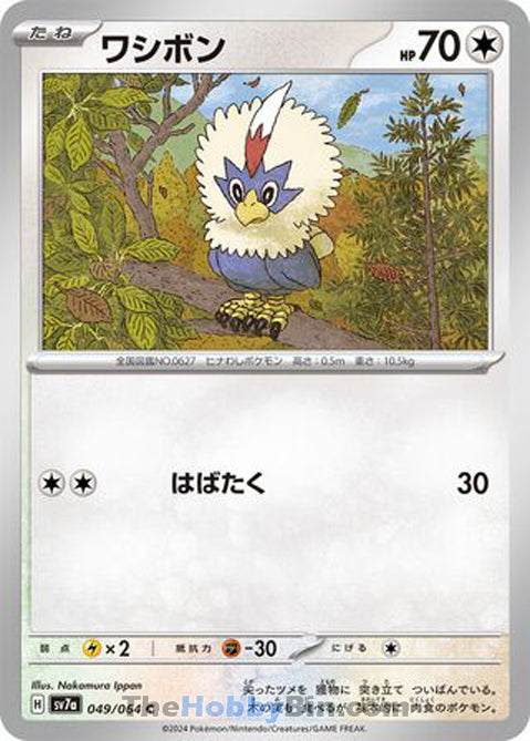 Rufflet #049 Common - Paradise Dragona Japanese Pokemon card