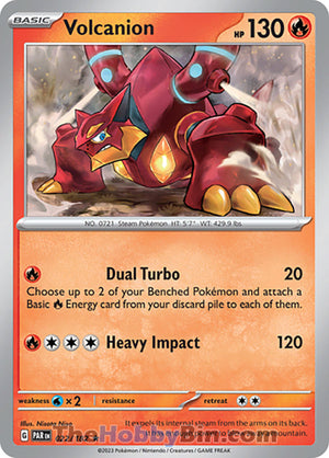0022 Volcanion Rare Paradox Rift