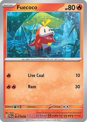 0023 Fuecoco Common Paradox Rift
