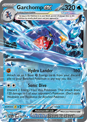0038 Garchomp ex Double Rare Paradox Rift