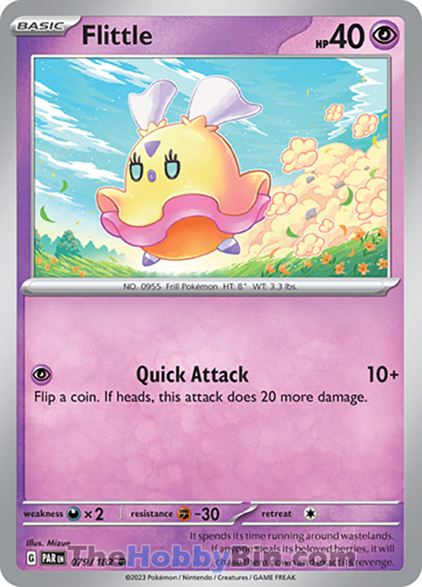 Flittle #79/182 Common - Paradox Rift Pokemon card