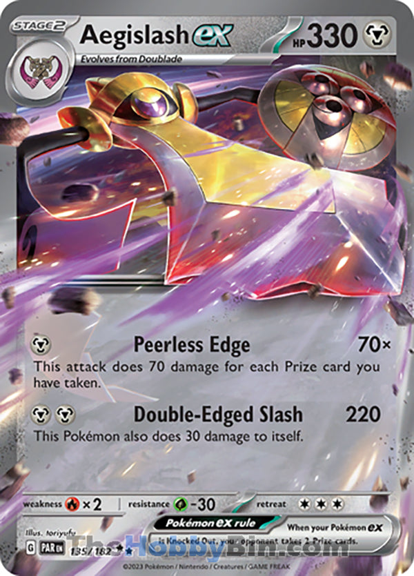 Aegislash ex Paradox Rift Double Rare #135/182