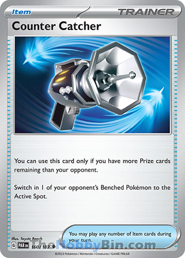 Counter Catcher #160/182 Uncommon - Paradox Rift Pokemon card