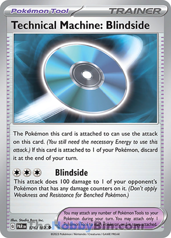 Technical Machine: Blindside #176/182 Uncommon - Paradox Rift Pokemon card