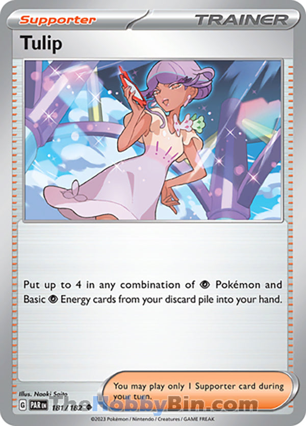 Tulip #181/182 Uncommon - Paradox Rift Pokemon card