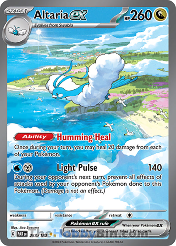 Altaria ex Paradox Rift Special Illustration Rare #253/182