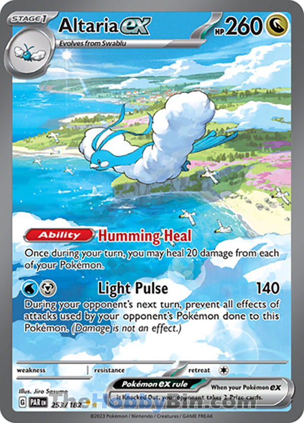 Altaria ex #253/182 Special Illustration Rare - Paradox Rift Pokemon card