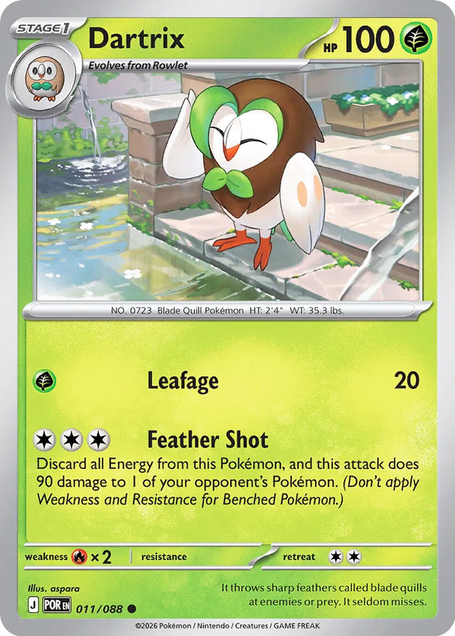 0011 Dartrix Common Perfect Order