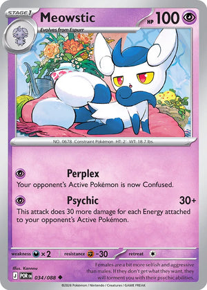 0034 Meowstic Uncommon Perfect Order