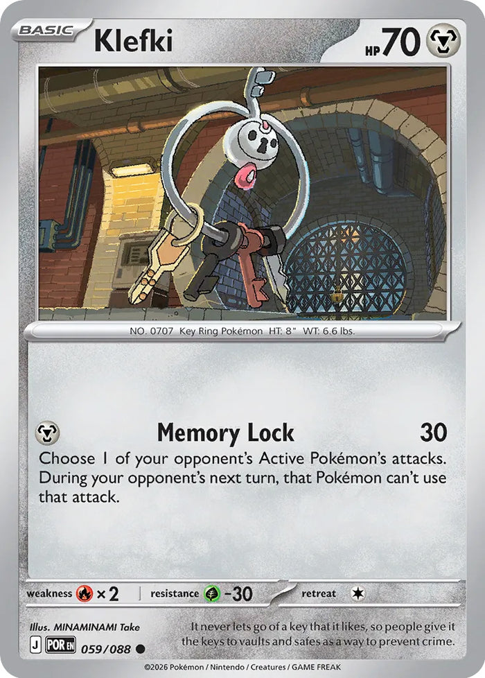 0059 Klefki Common Perfect Order