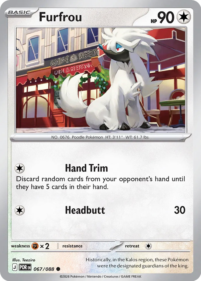 0067 Furfrou Common Perfect Order