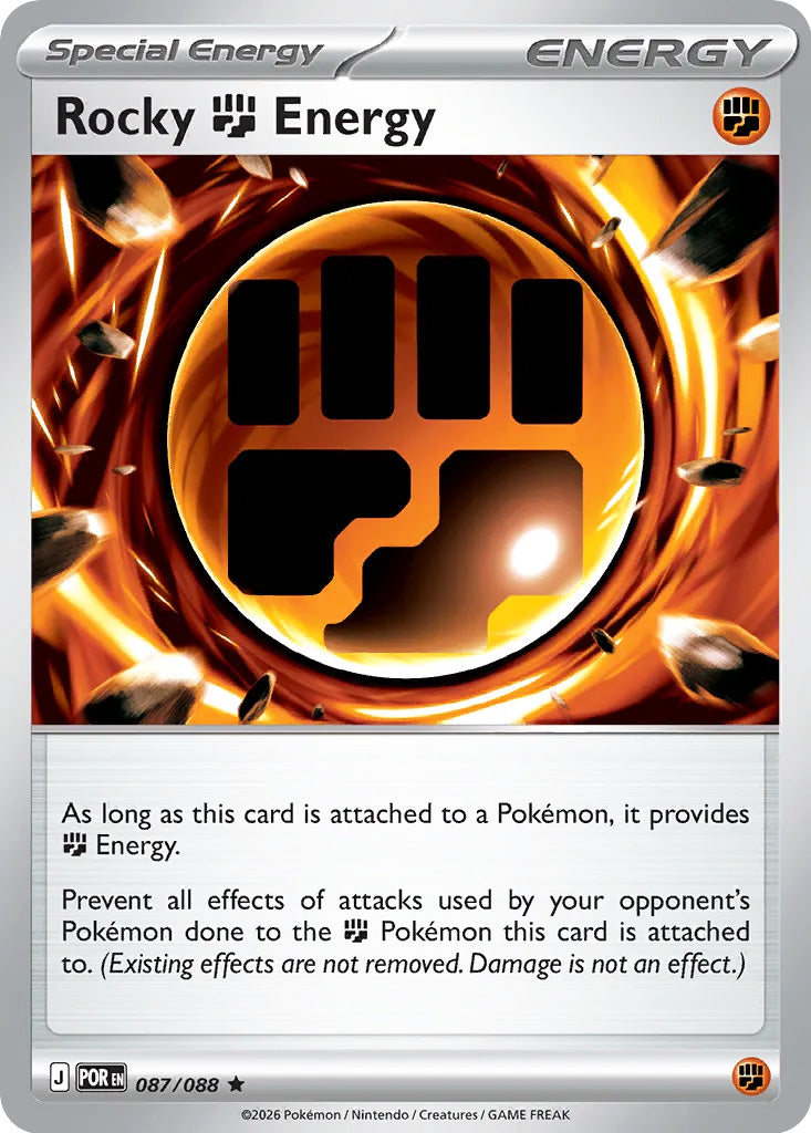 0087 Rocky Fighting Energy Rare Perfect Order