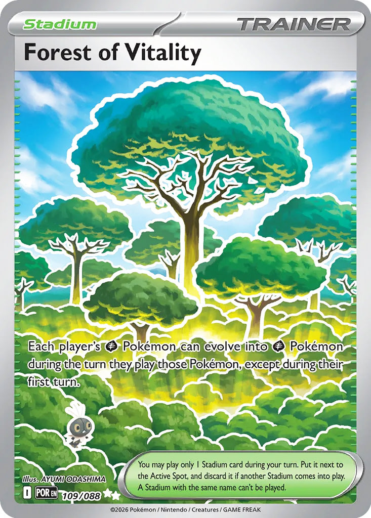 0109 Forest of Vitality Ultra Rare Perfect Order