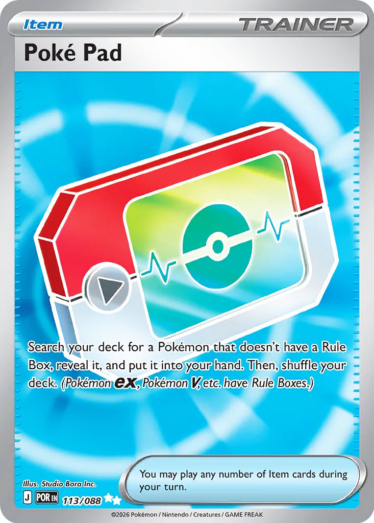 0113 Poké Pad Ultra Rare Perfect Order