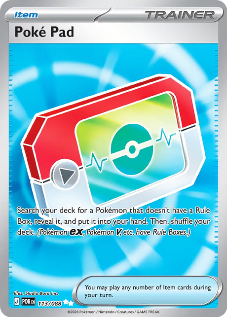0113 Poké Pad Ultra Rare Perfect Order