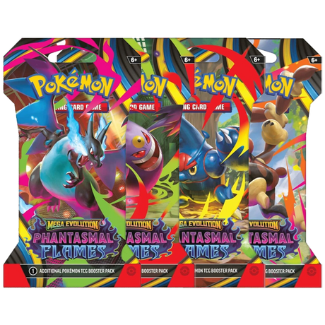 Phantasmal Flames Sleeved Booster Pack